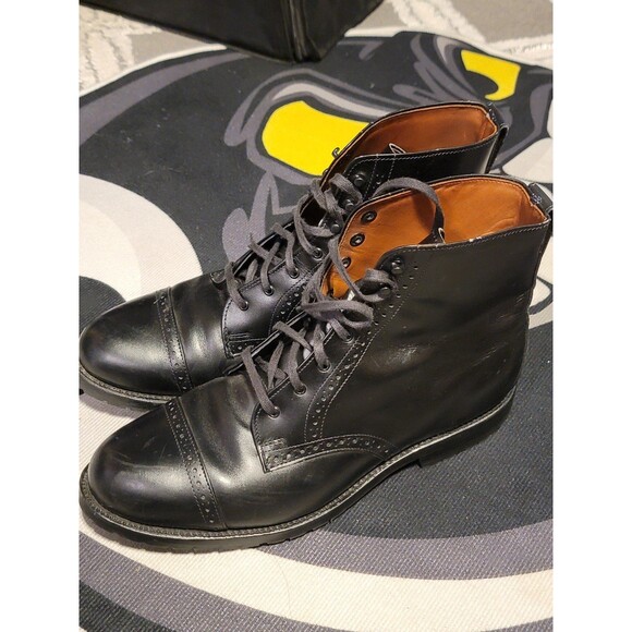 Allen Edmonds Bayfield Dress Boots Black Mens Size 9 1/2 3E - Picture 4 of 9